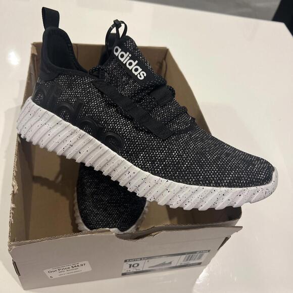 Men’s Adidas Kaptir 3.0 Cloudfoam Running Shoes Oreo Size 10 main image 4
